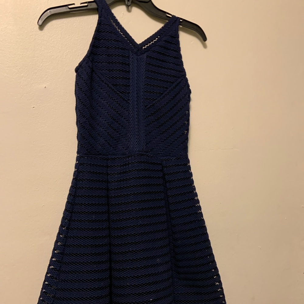 Navy blue dress